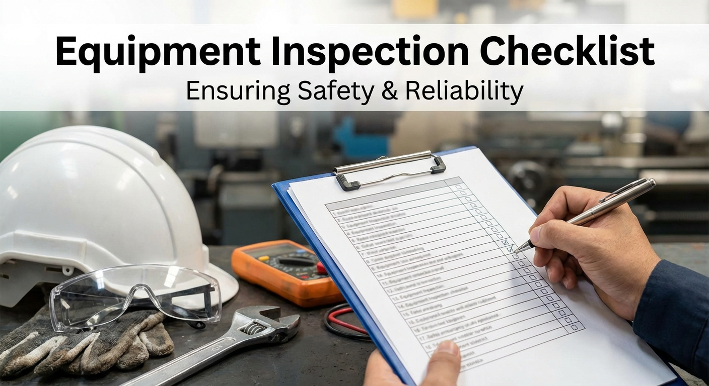 Laundromat Equipment Inspection Checklist