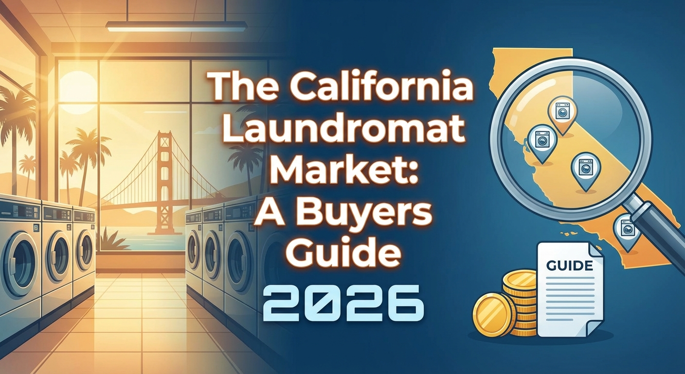 California laundromat market overview covering Los Angeles, San Francisco, and Central Valley