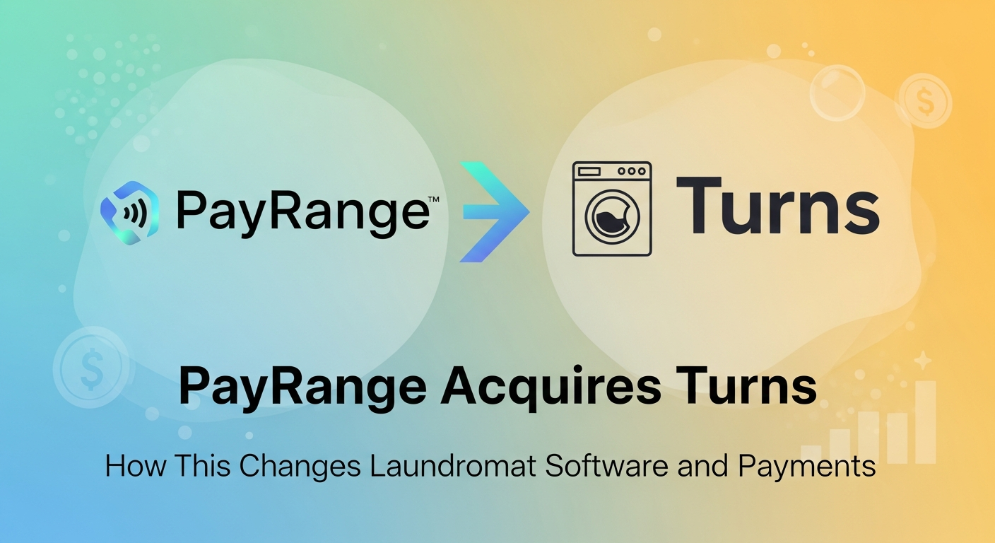 PayRange acquires Turns - laundromat software consolidation